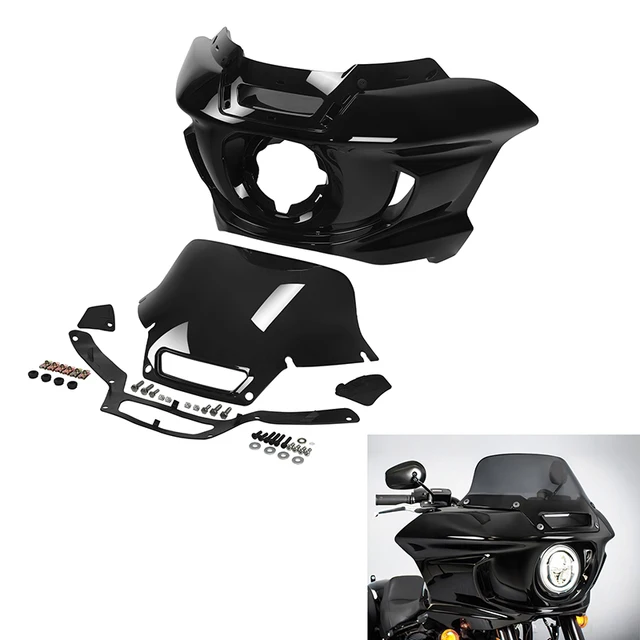 Owiewka reflektora motocyklowego z szybą pasująca do Harley FXLRST 1YXZ LOW RIDER ST 2022-2025 FXRST DIABLO 2022