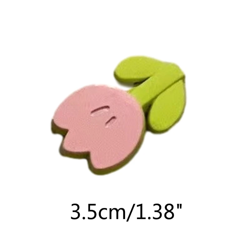 Tulip Flower Hair Pins for Teenagers Ins-Style Hair Clip Hot Girls Hair Barrettes Side-Bang Clip Girl Hair Decorations