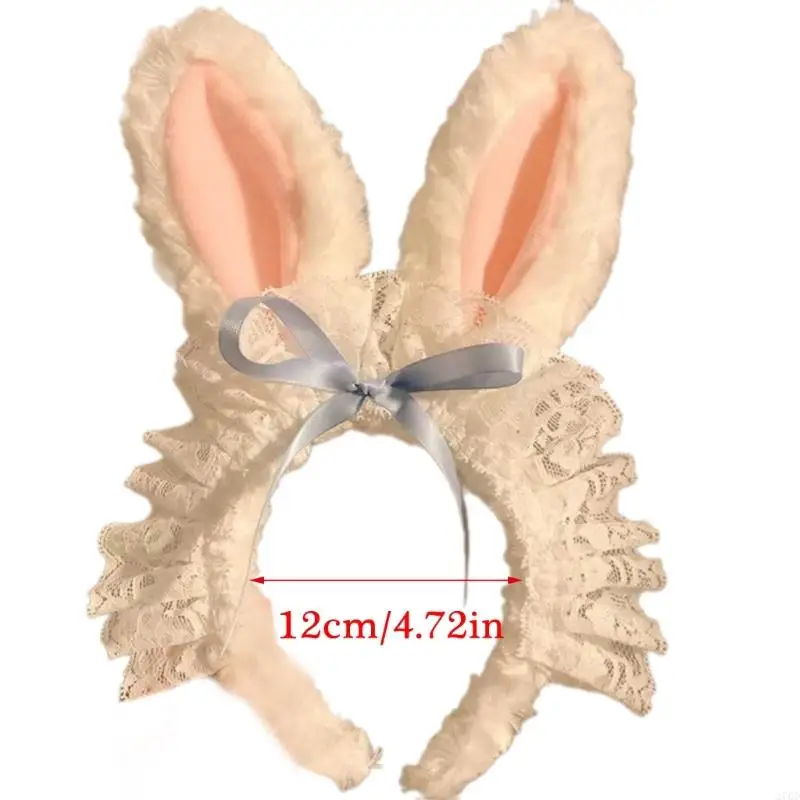 270D 어린이 Hairbands 토끼 귀 할로윈 생일 사진 소품 재미있는 모자를 쓰고 있죠 코스프레 만화 토끼