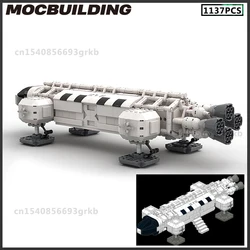 MOC Building Blocks Space 1999 Eagle Transporter Shuttle DIY Assemble Bricks Model Rocket Toys Christmas Gifts Birthday Present