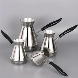 1PC coffee pot, stainless steel chocolate melting pot, top tea set, milk heater, Greek Arabic coffee machine, Greek coffee pot