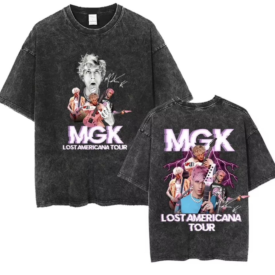 Machine Gun Kelly MGK Lost Americana Tour 2026 Vintage Washed T