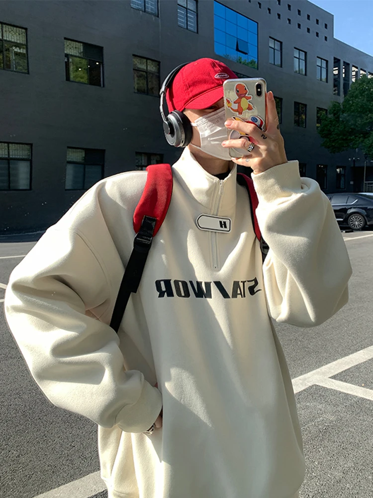 

American Sle Hoodie Jaet Men's Spring Autumn High Street Trendy Brand Outerwear Early Autumn Men's Faionable Outfit