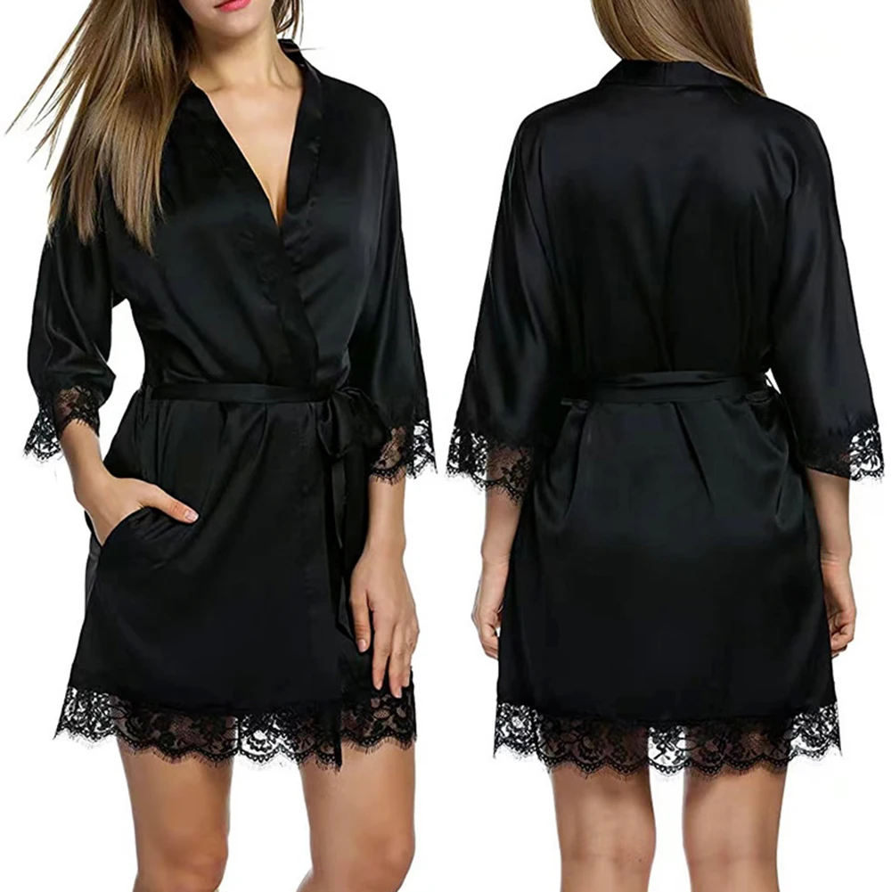 

Gorgeous Women\\\\\\'s Nightgown Smooth Silky Feel of the Fabric Paired with Elegant Design Elements For Everyday Luxury