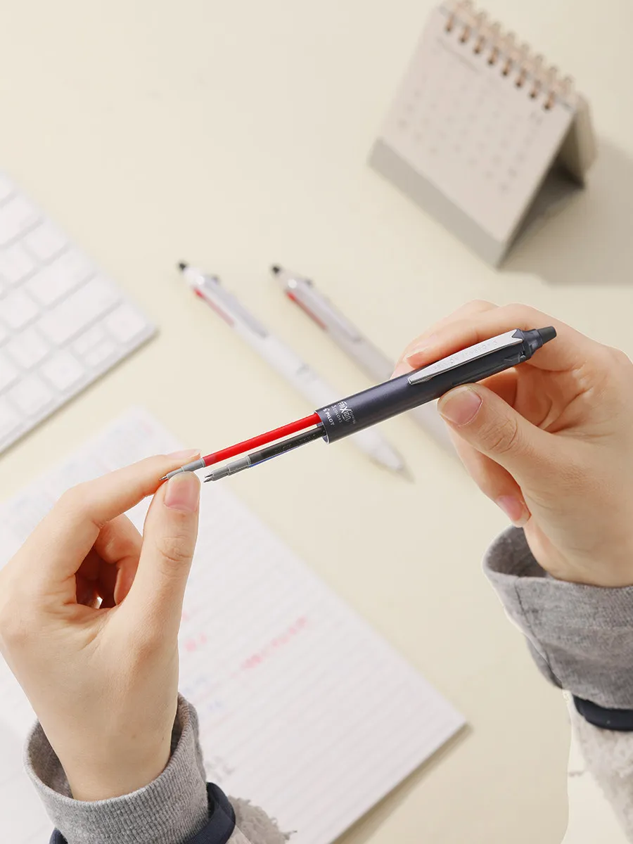 Pilot FRIXION 3in1 Multifunction Gel Pen,0.4mm Heat-Sensitive Ink (Black/Red/Blue)ST Pen Tip Smooth Writing ForSchool Office Use view 6