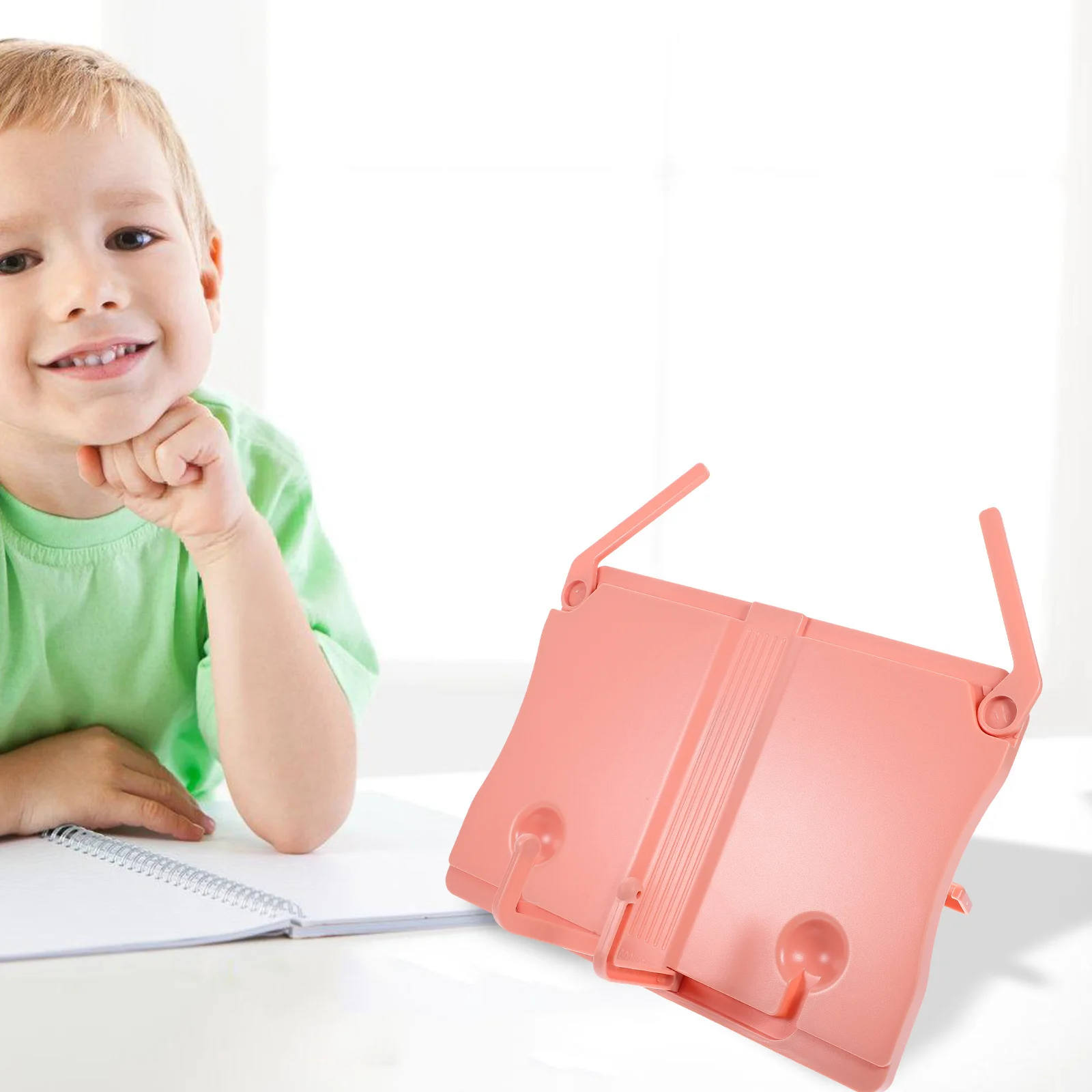 

Adjustable Reading Book Stand Smooth Edge No Burrs Color Fade Resistant Desktop Holder For Kids Students Home Study Music Sheet