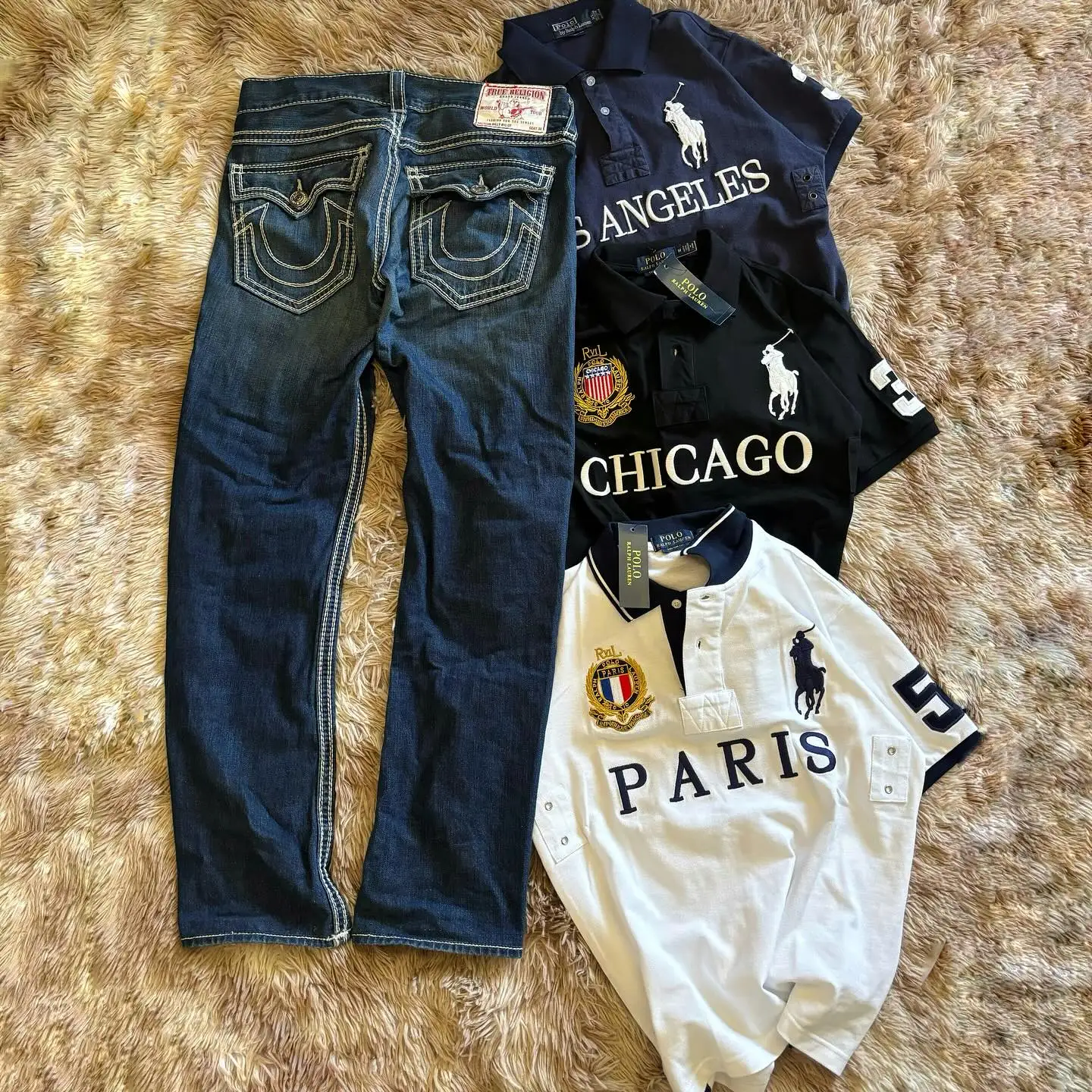 

Vintage Buddha Embroidered Jeans Harajuku High Waist Casual High Street Y2k Denim Pants Wide Leg Jeans Straight Women Clothing