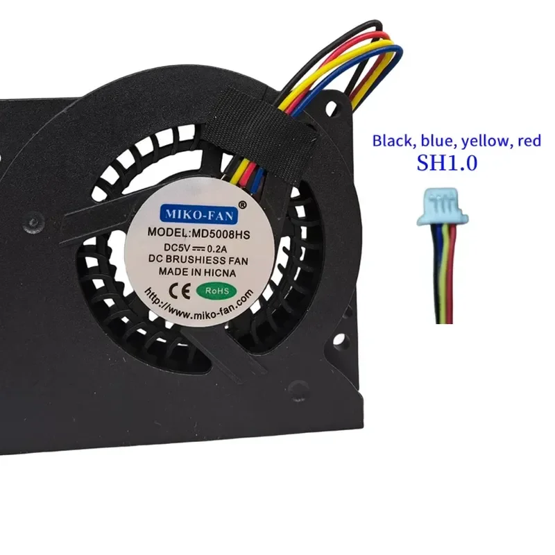 for GMKtec DF5008YP DC 5V 0.24A 5008 Turbo Mini Host Fan
