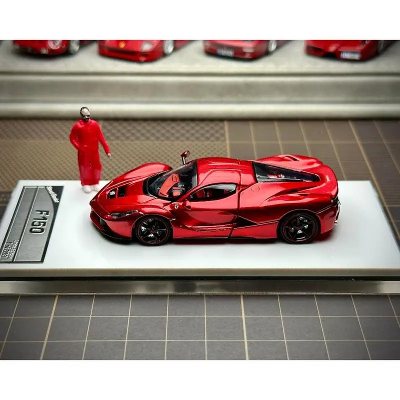 Street Buster 1/64 Ferrari LaFerrari F150 Lewis Hamilton 's personal car Diecast Car Model Alloy Simulation Collection Toy Gift view 4