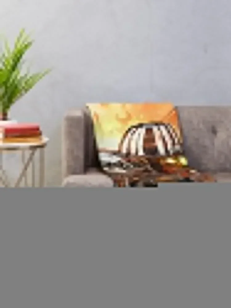 Rusty Art Throw Blanket Travel Luxury Brand Blankets