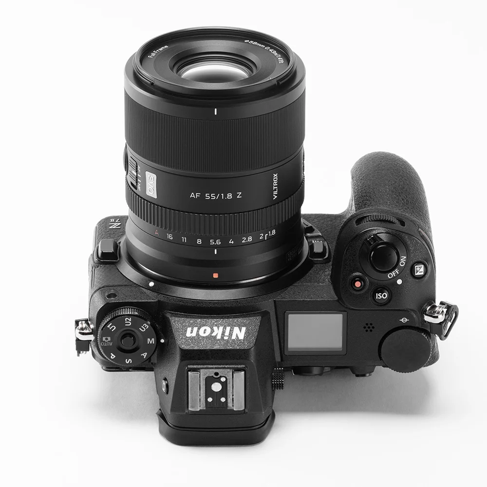 VILTROX 55mm F1.8 AF EVO STM 풀프레임 인물 렌즈 (소니 E, 니콘 Z 카메라용)