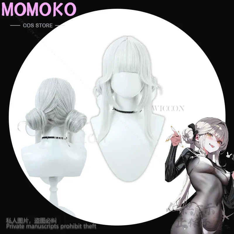 Gioco cosplay CyWhite Rabbit Blanc NIKKE: La dea della vittoria Anime Sexy Goth Y2k Punk Giacca corta in ecopelle Bikini Customiz