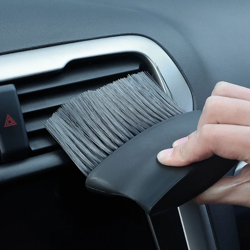 Car Interior Cleaning Brush Car Air Outlet Detail Crevice Dust Removal Brush Home Office Dust Cleaning Tools Auto Accessories