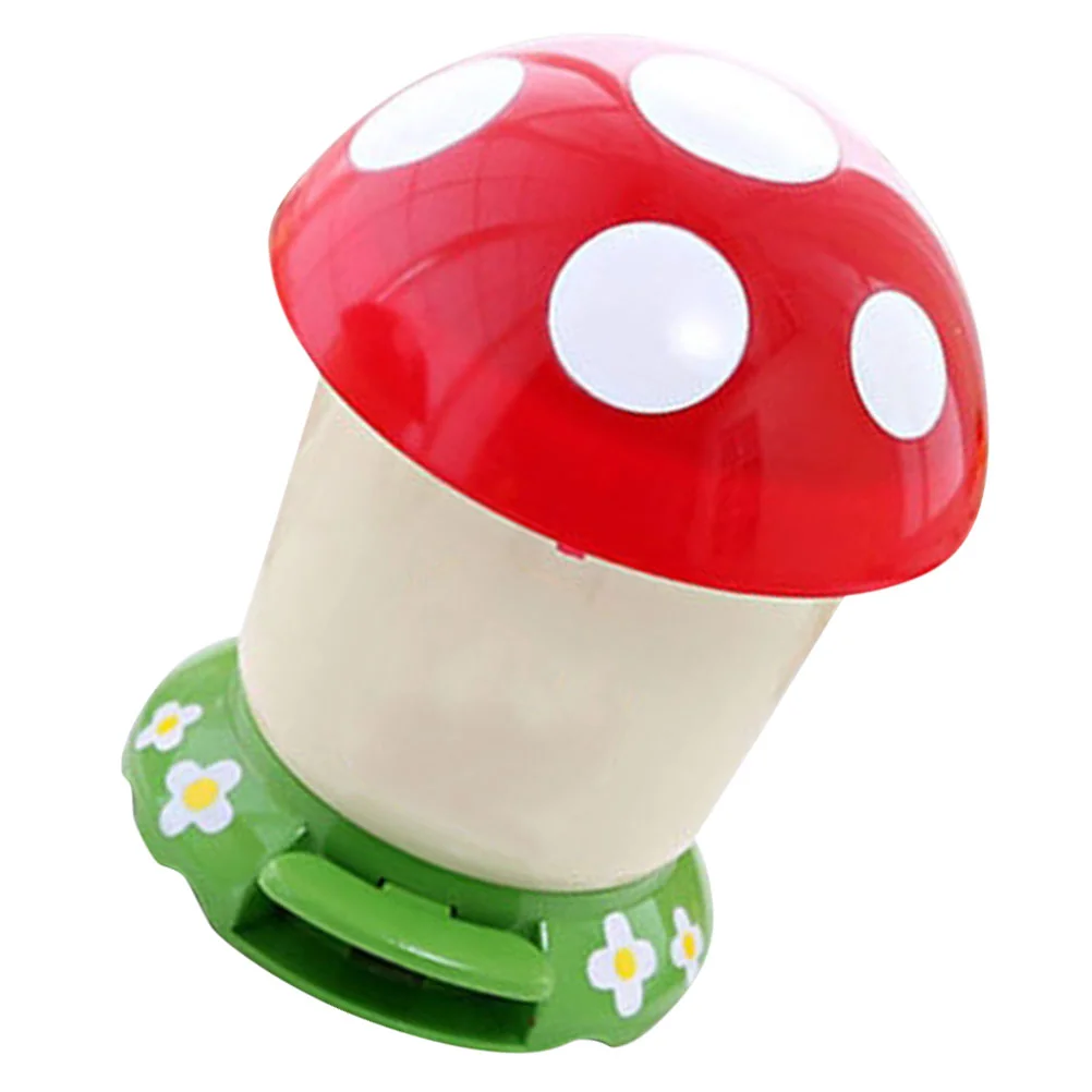 

Mushroom Trash Can Dustbin Garbage Decor Cute Container Trashcans Pp Floor Cartoon