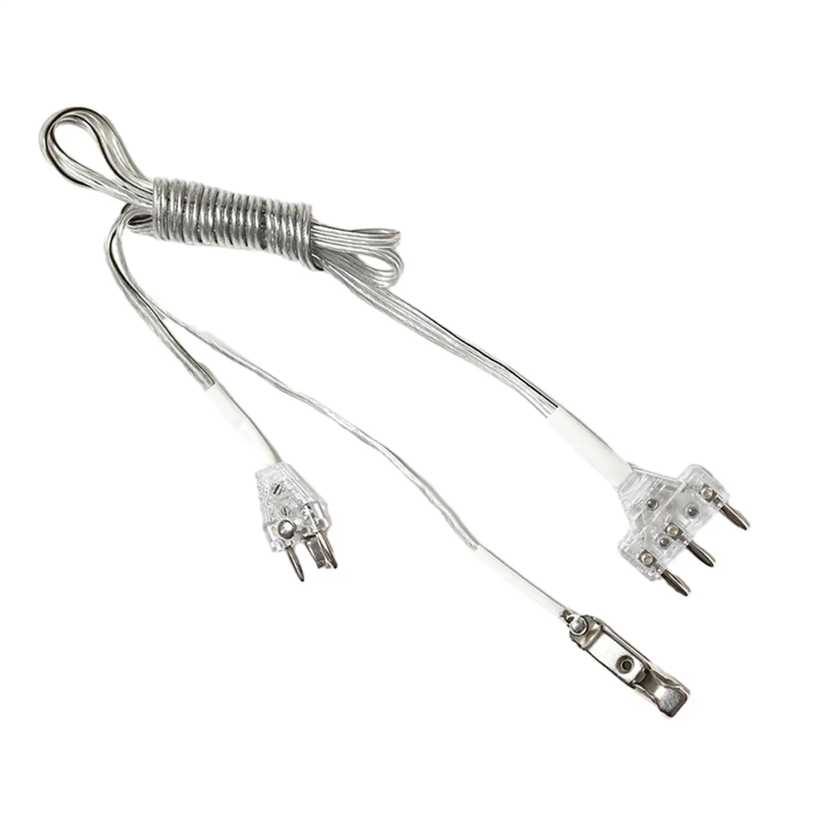 Fencing Body Cords Foil Sabre Line Fencing Hand Line Clamp Connecting Wire Fencing Mask Cord for Competitions Sports Accessories