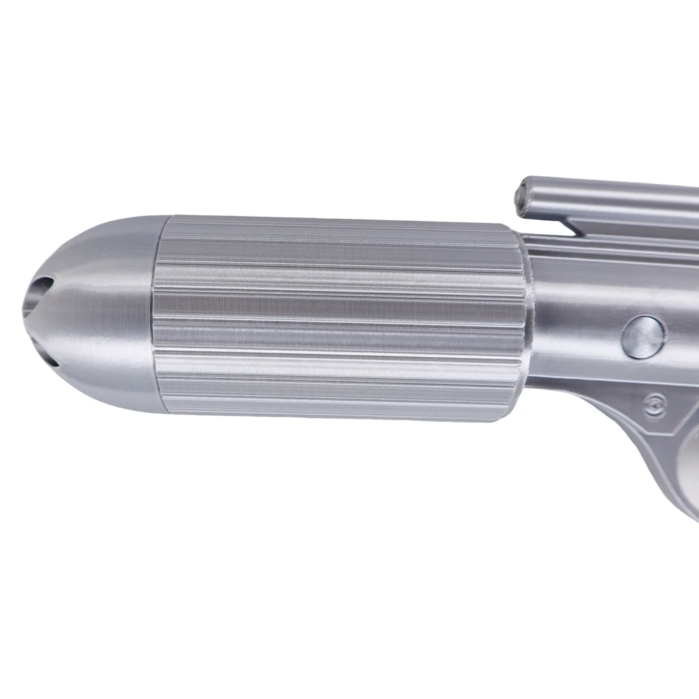 Męski Czarny Rekwizyt Cosplay Pistolet Solo Rekwizyty do Odgrywania Ról Przebranie Męskie Akcesoria do Kostiumu na Halloween