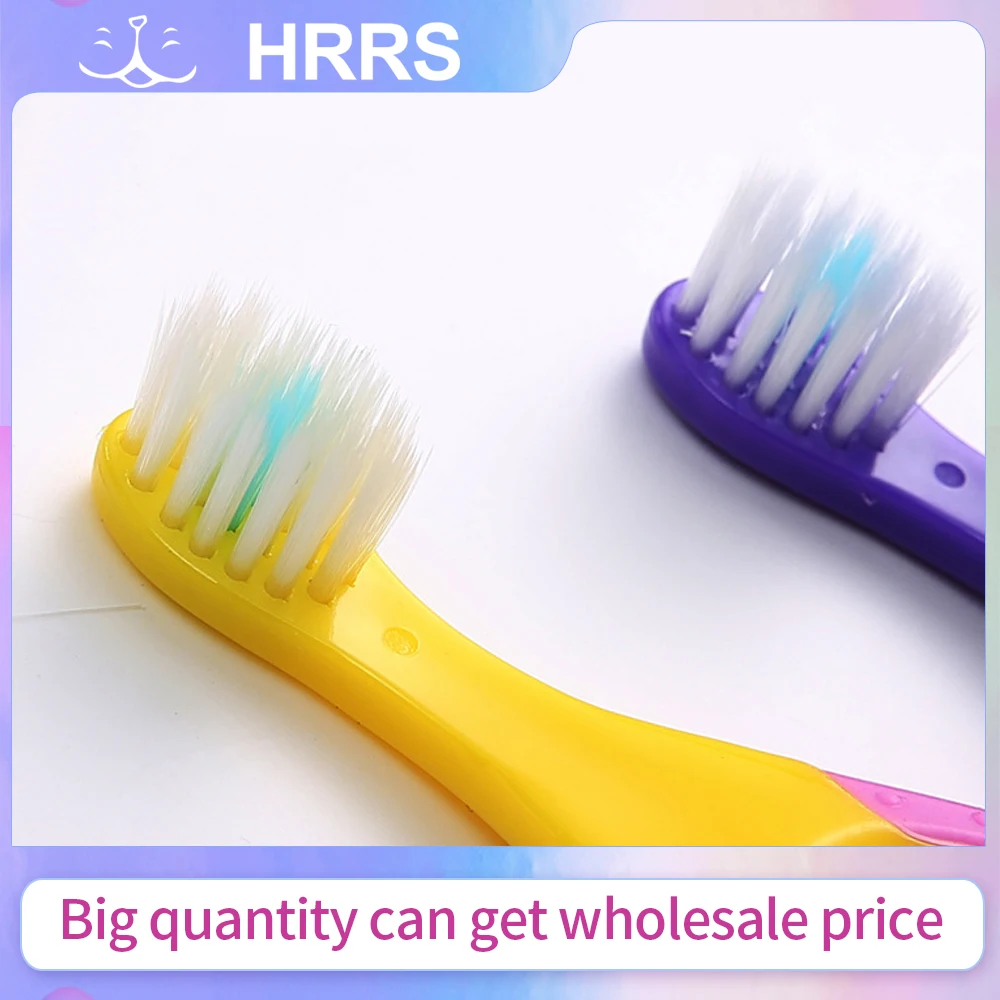 2 قطعة/المجموعة فرشاة أسنان للأطفال مع شعيرات ناعمة خالية من مادة BPA فرشاة أسنان للأطفال التدريب فرشاة أسنان نفضية #5