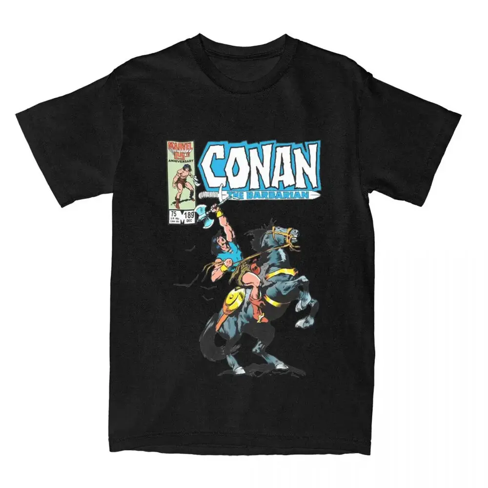 Conan Conan The Barbarian Shirt Accessories Men Women's Cotton Graphic Tees