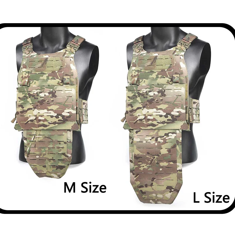 

DMGear Tactical Pleated Vest Crotch Groin Protection Gear Accessory Airsoft War Men Molle Body Armor Bag Equipment