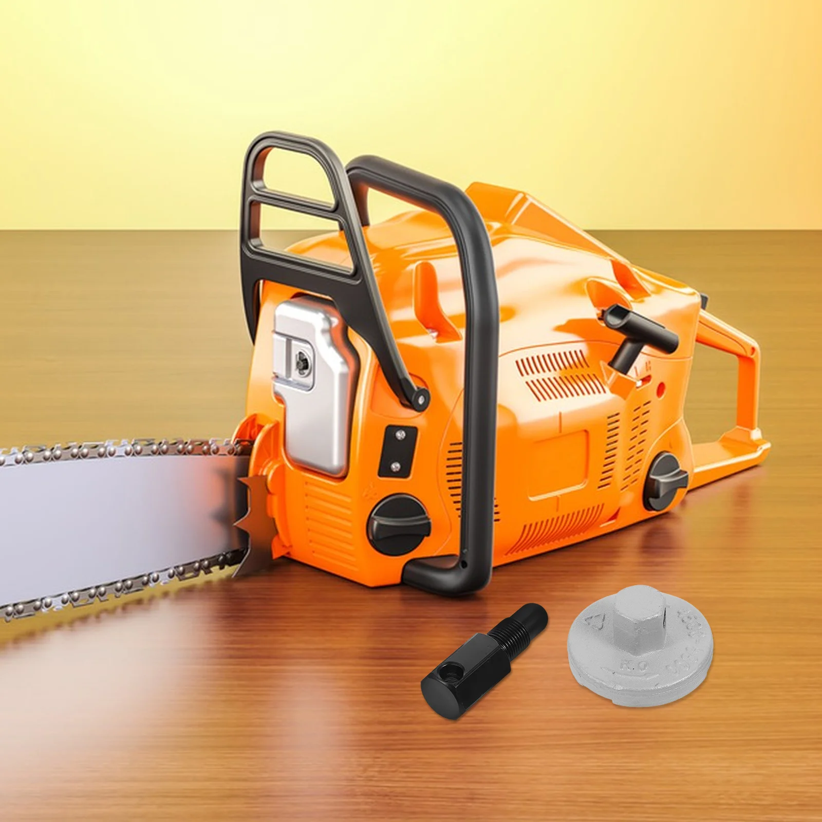 

1Set Chainsaw Clutch Removal Tool Set Piston Stop Repair Disassembly Clutch Extractor Maintenance Kit Chainsaw Tools