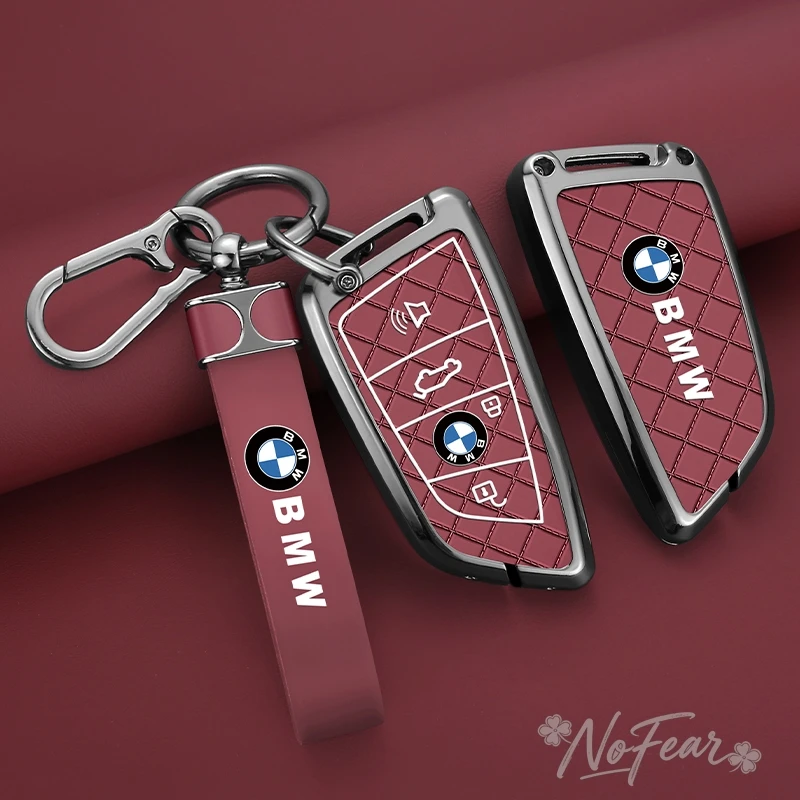 

Car Remote Smart Key Case Shell Protector Decoration For BMW F20 G20 G30 X1 X3 X4 X5 G05 X6 X7 G11 F15 F16 G01 G02 Car stickers