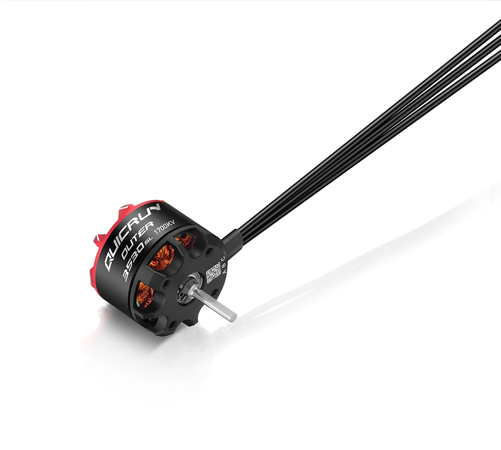 มอเตอร์ไร้แปรง Hobbywing Quicrun Outer 3530sl 2200kv/1700kv สำหรับรถบังคับวิทยุ 1/10 Axial Scx10 1/12 Mjx Wltoys Fms