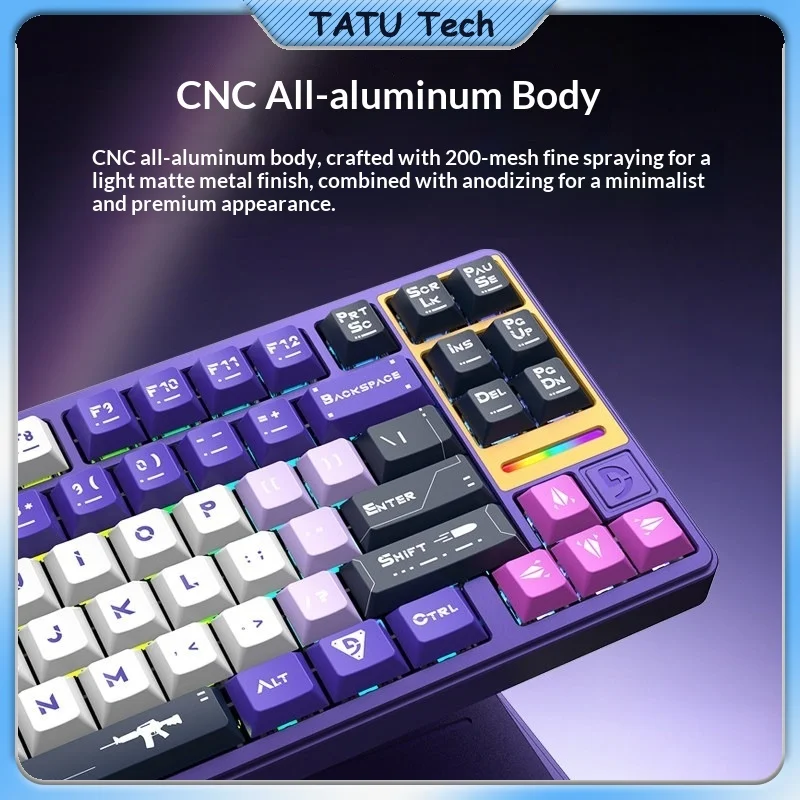 Fuhlen G84RT Year of Horse Wired Magnetic Mechanical Keyboard 84-key RT Adjustable Gaming Keyboard With Online Driver