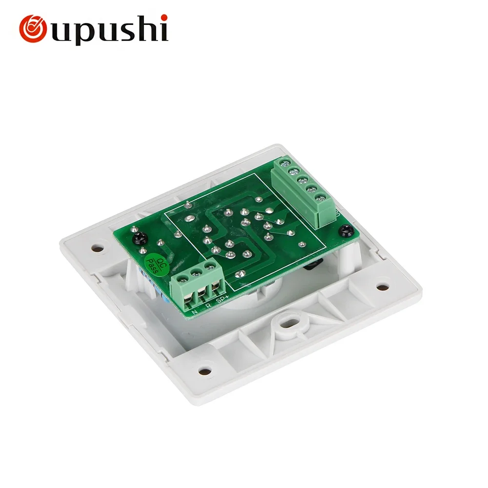 Oupushi public address white volume control 10W 30W 60W audio volume knob for 70-100V system