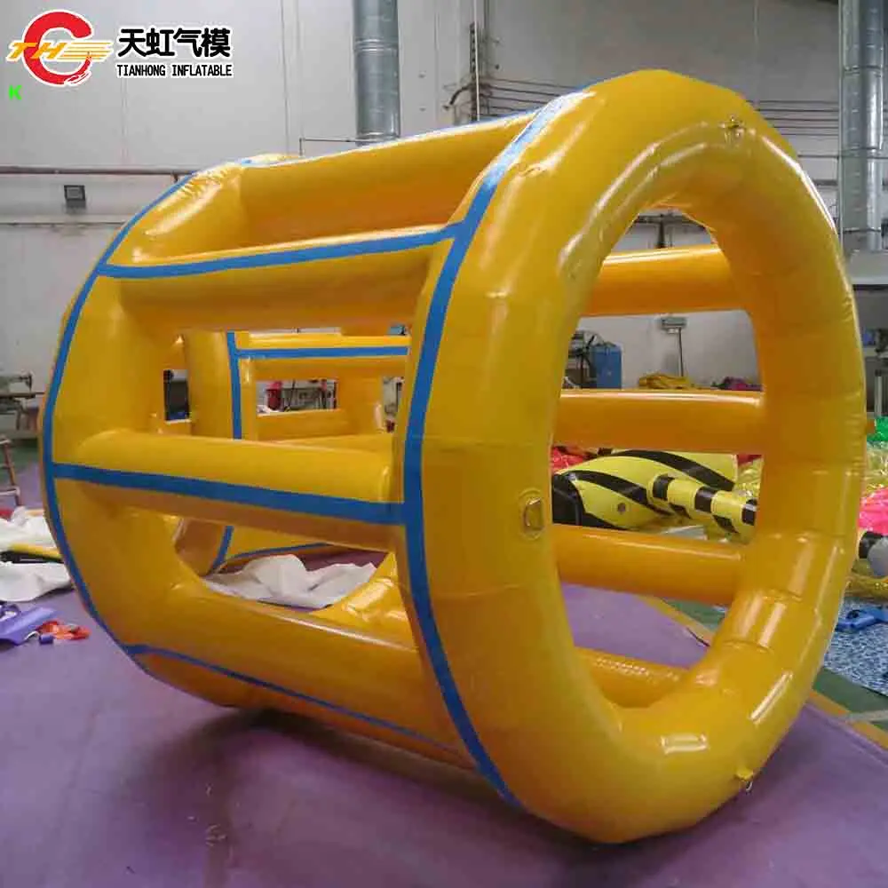 

Fast Shipping Human Roller Truck Adults Team Building Inflatable Rolling Games Toys for Running Competition