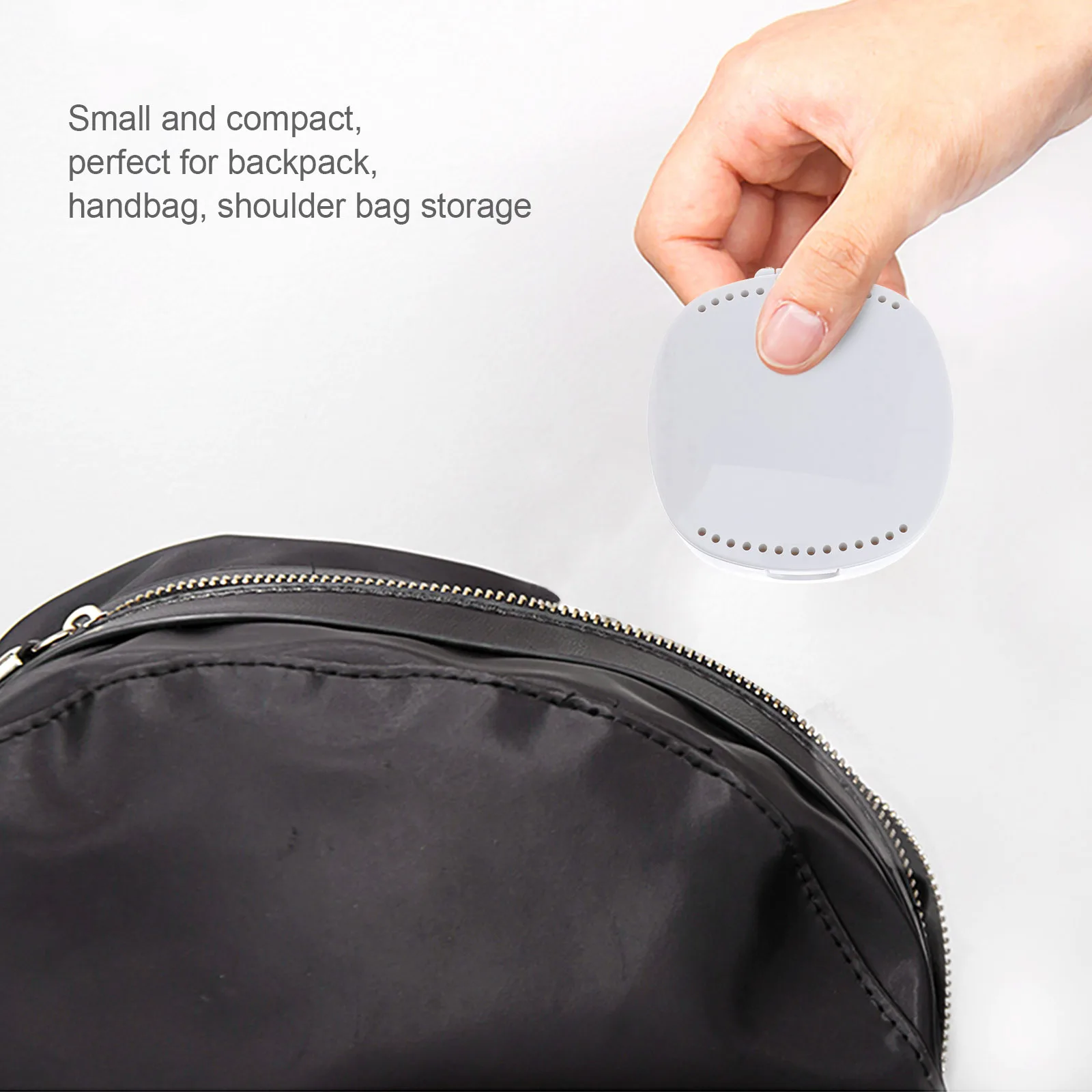 

Denture Storage Container with Built-in Mirror Breathable Ventilation Design for Retainer Mouth Guard Orthodontic Appliance Case