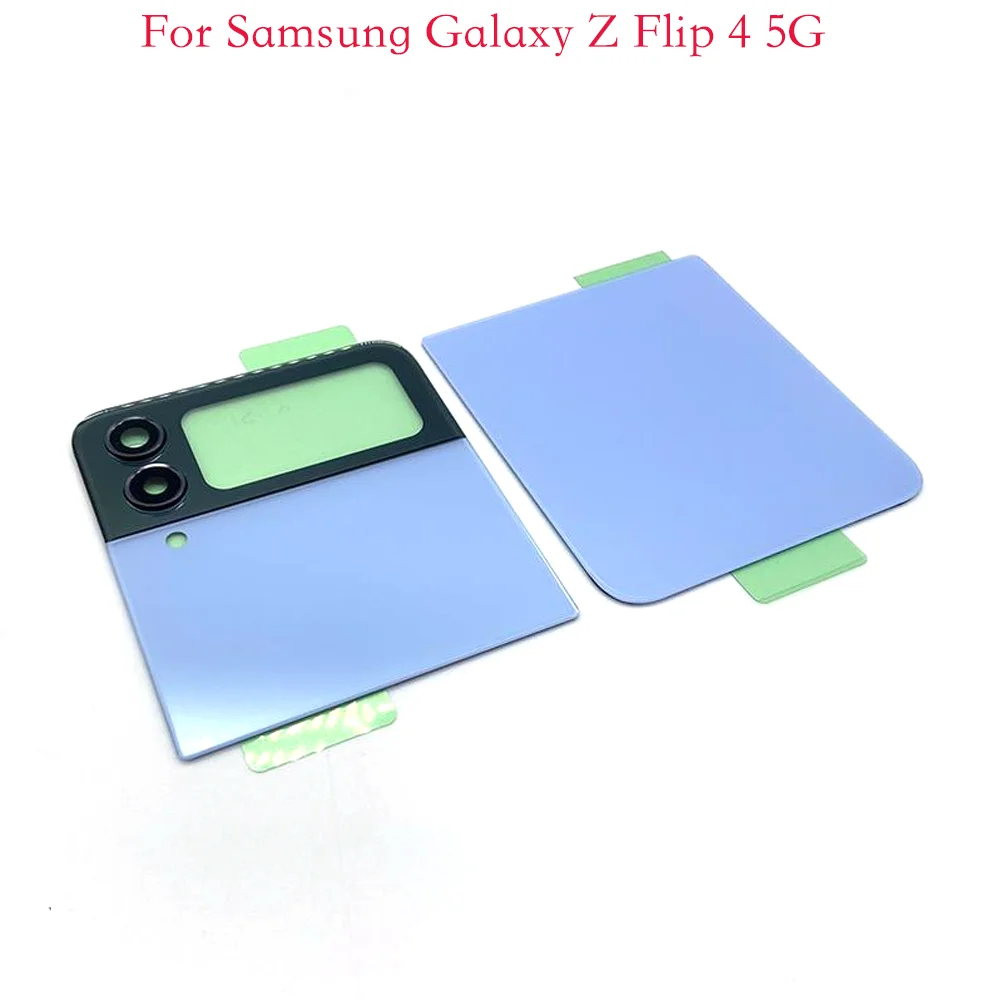 New For Samsung Galaxy Z Flip 4 5G Battery Back Cover Door Housing Replacement Repair Parts Case For Galaxy Z Flip4 zflip4