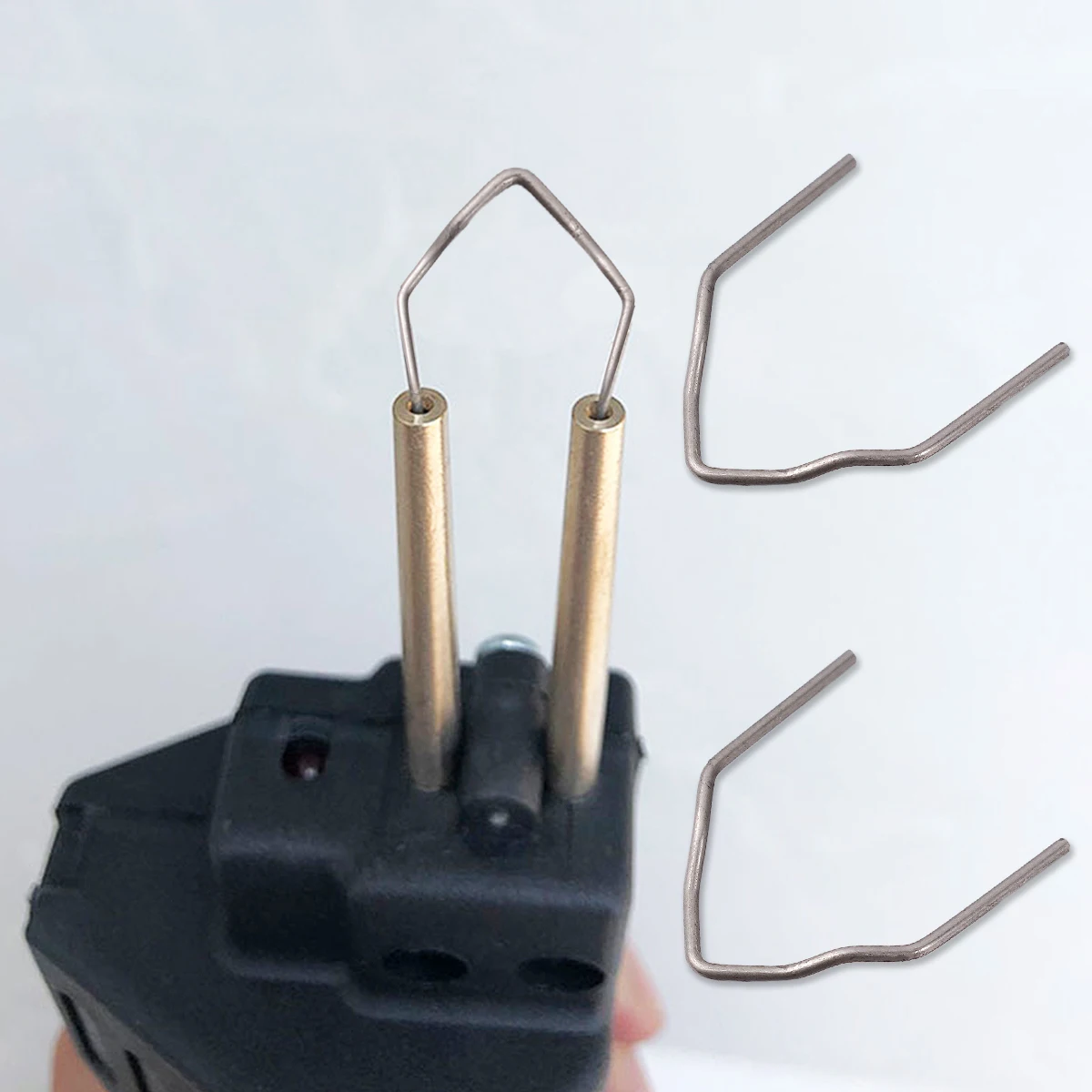 

500pcs Bumper Repairing Welding Rod Right Angle Car Repair Brazing Wire For Aluminum Alloy Zinc Die Casting 0.8Mm Smooth Strong
