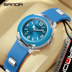 SANDA Quartz Watch Top Brand 2023 New High Quality Women Watch Casual Fashion Luminous 50M Waterproof Clock Gift Reloj Mujer