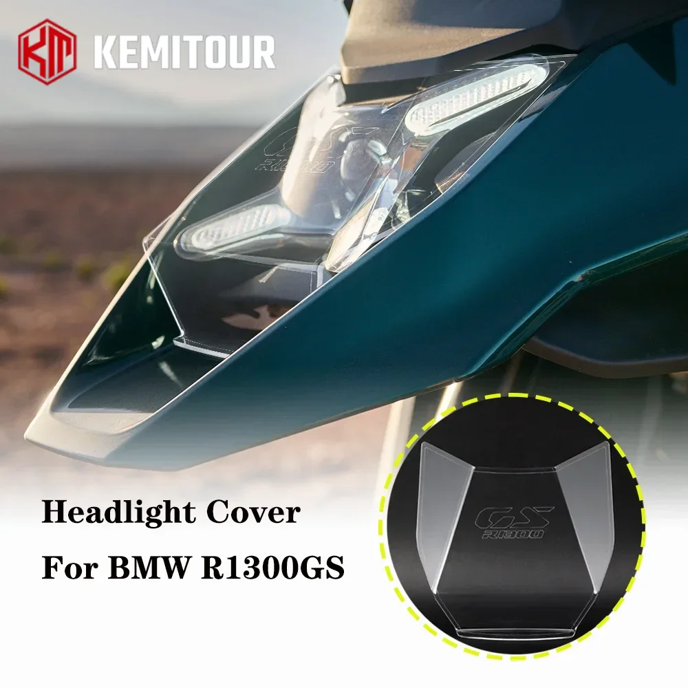 

R1300GS Front Headlight Cover Lamp Protective Shell Fairings Guards For BMW R 1300 GS ADV Light Grille Motorcycle Accessories