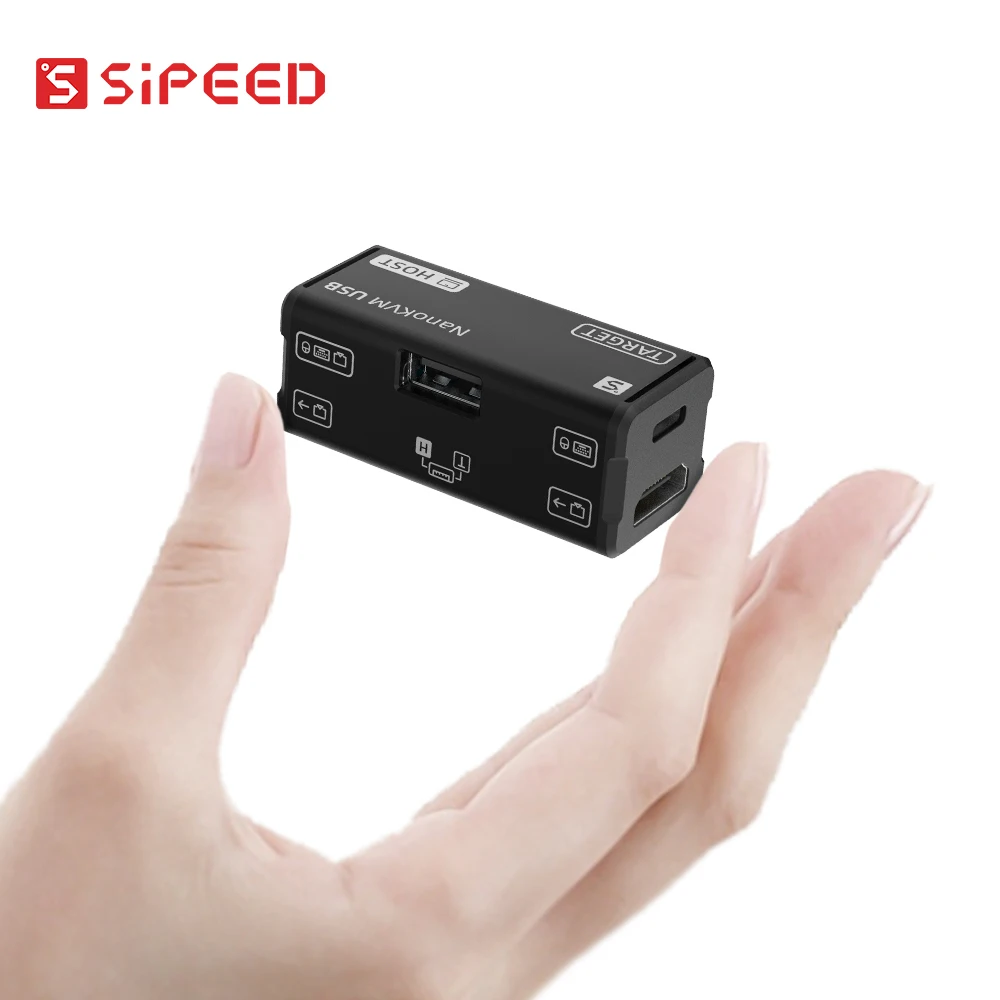 Sipeed NanoKVM-USB USB3.0 KVM Sobre IP Tarjeta De Captura HDMI Teclado Virtual Ratón Control Web HDMI Loop Out USB Switch
