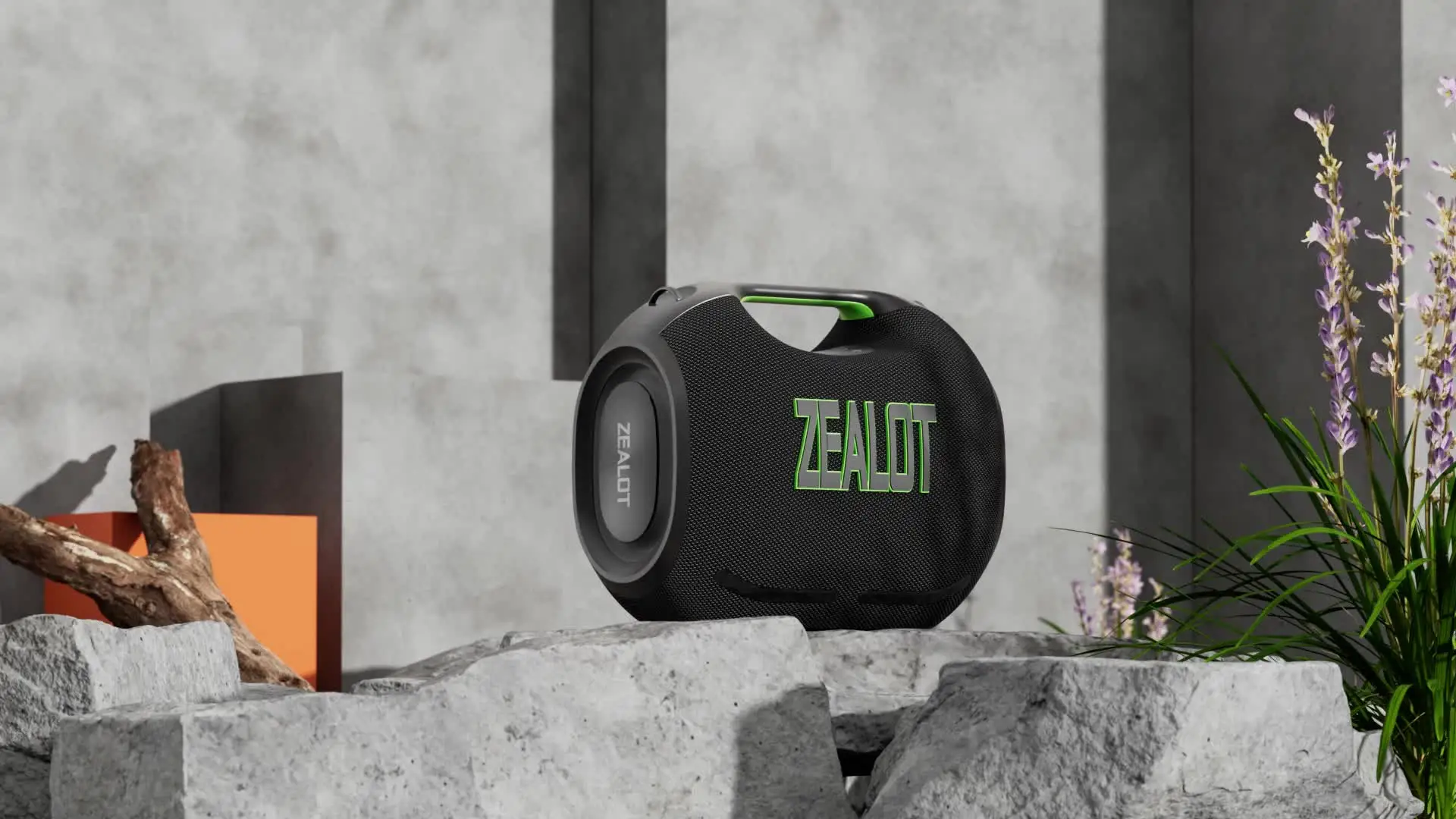 ZEALOT-ZE01 120W Big Power Wireless TWS Subwoofer Bluetooth