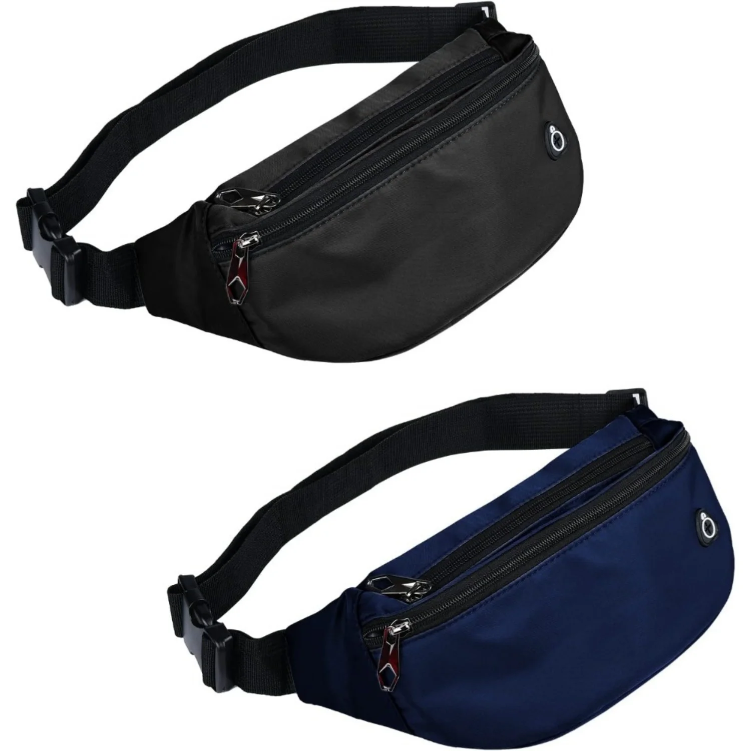 Waterproof Fanny Pack for Men Women, Sports Waist Bag for Travel Hiking Running - Durable Belt Bag