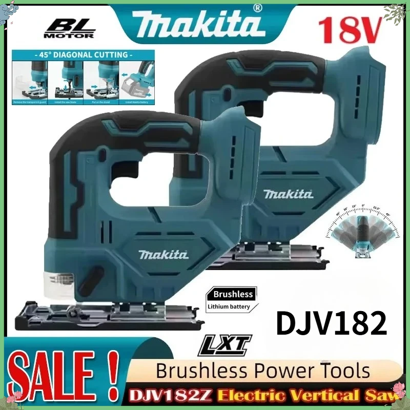 

Makita DJV182 brushless cordless electric reciprocating cutting machine rechargeable multifunctional woodworking saw