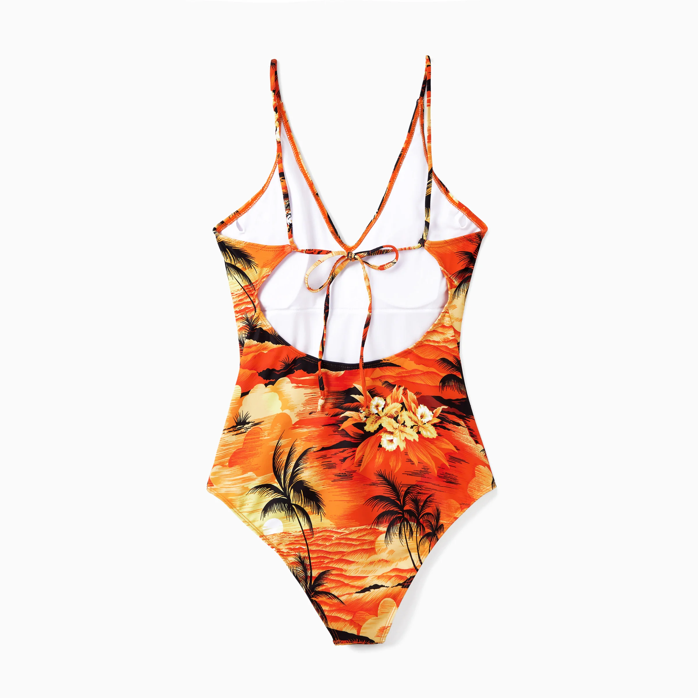 Maiô feminino havaiano tropical PatPat