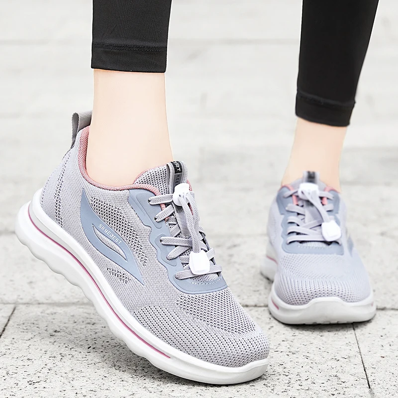 Casual Women's Sports Shoes Low Sneakers Tennis Female Platform Ladies Basket Running Luxury Shoes Elegant Athletic Shoe