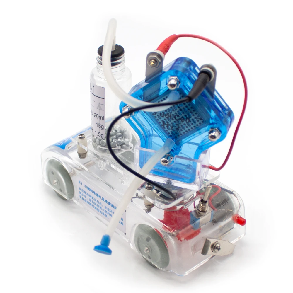 Imagem -04 - Célula de Combustível de Hidrogênio Carro Elétrico Geração de Energia de Hidrogênio e Oxigênio Modelo de Veículo de Energia Limpa Instrumentos de Ensino de Alta Tecnologia