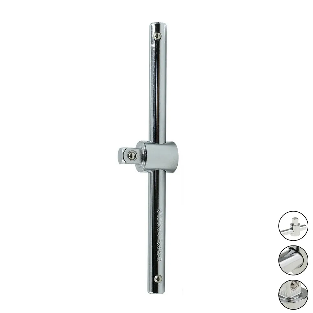 3/8 Inch Sliding T-Handle Socket Wrench Engineered for Stable Socket Locking and Enhanced Leverage in Confined Work Areas