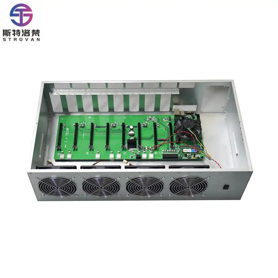 

Корпус для ПК с форм-фактором ATX B85, 55 мм/65 мм, для 8 видеокарт, серверный игровой корпус