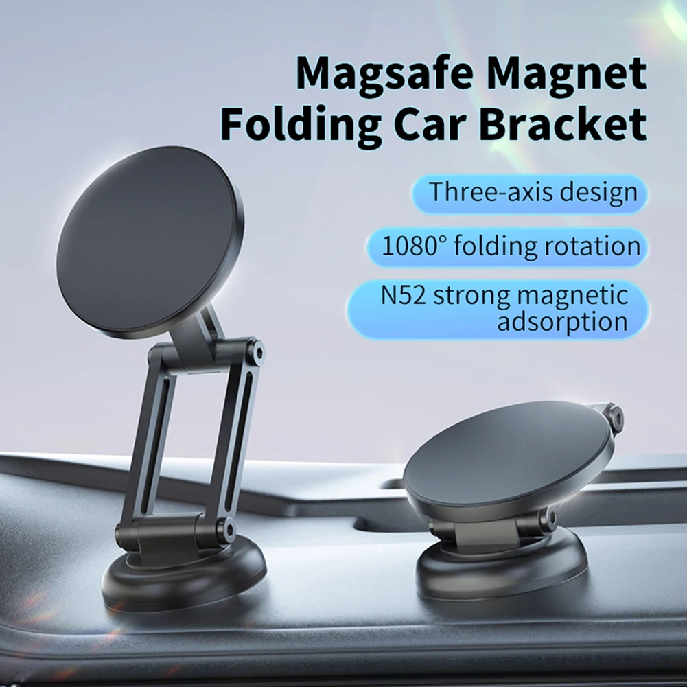 Self-Adhesive Magnetic Phone Holder For Car Stable Car Navigation Holder For Automotive