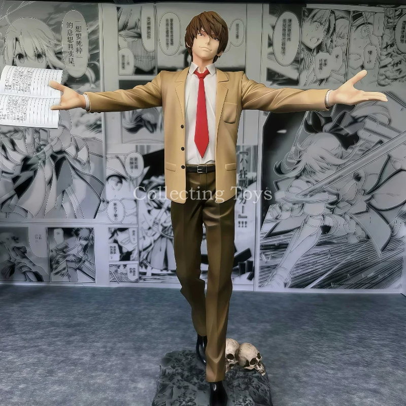 В наличии: Фигурка Light Yagami GK из серии Death Note Resonance Vol.2, 30 см, в школьной форме, коллекционная статуэтка