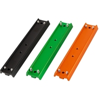 Agnicy 210x43mm Dovetail Plate Astronomical Telescope Accessory Connection Plate Orange Black Green for Small Black 8SE