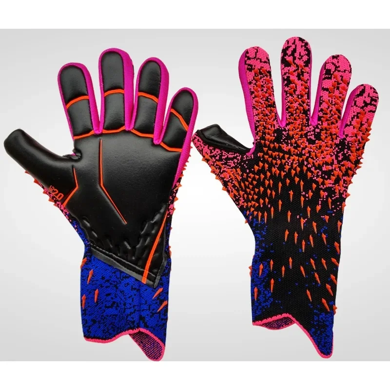 Football Professional Adult and Childrens Latex Finger ProtectionWear-resistant and Thickened Goalkeeper GlovesGoalkeeper Gloves