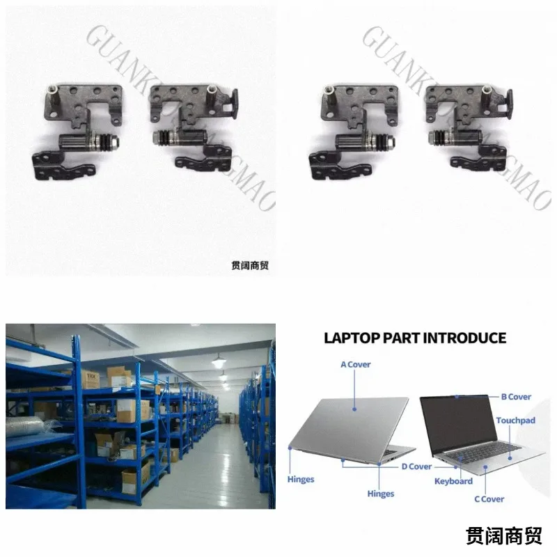 HJY...LCD screen hinge L&R is suitable for MSI GP76 GE76 MS-17K1 17K2 17K3 17K4