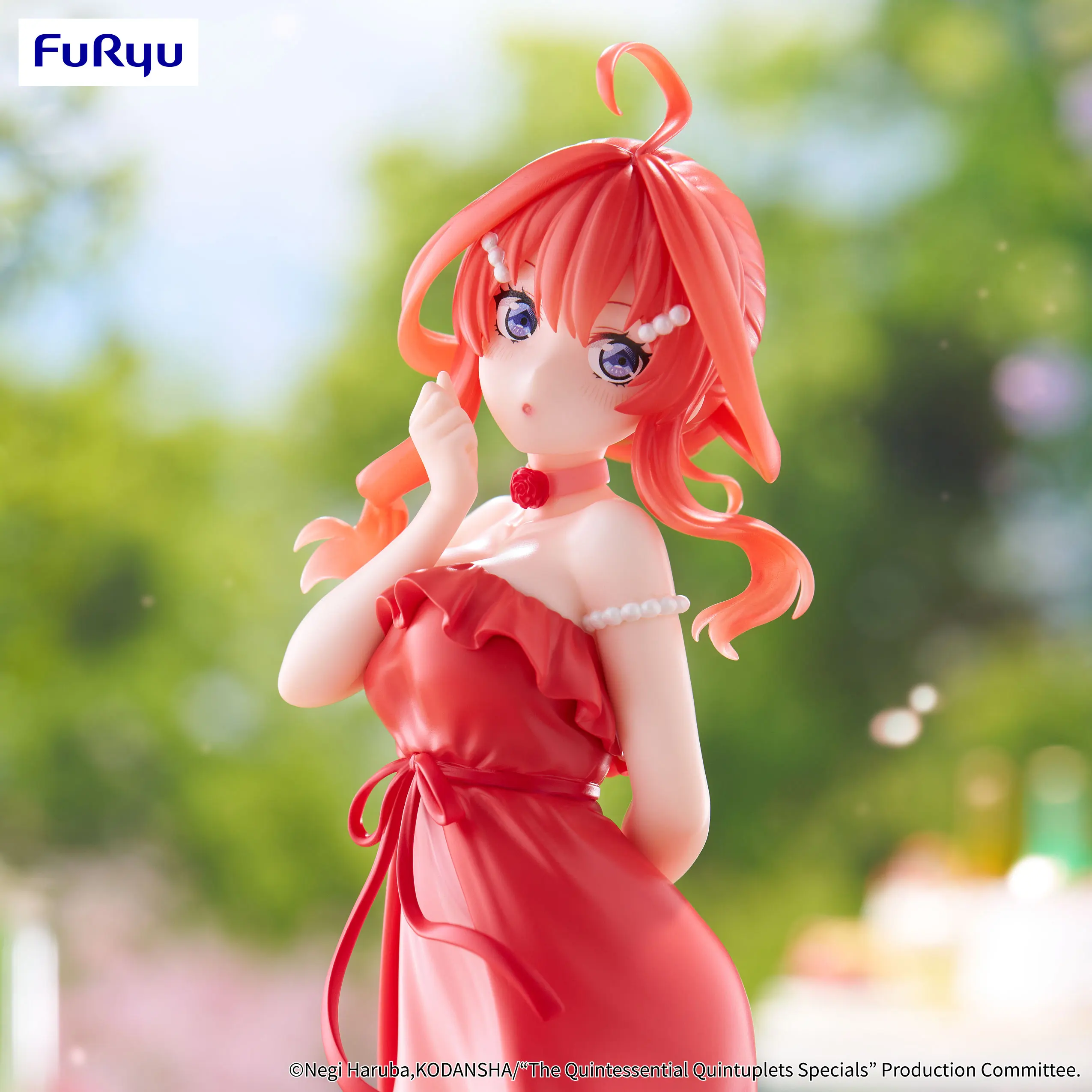 Furyu The Quintessential Quintuplets Specials Trio-Try-iT Nakano Itsuki Pastel Dress ver Figure Anime Action Figure PVC Model