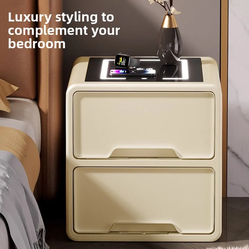 

Storage box, bedside table, thickened drawer-type storage cabinet, household living room, bedroom, bedside seam, storage cabinet